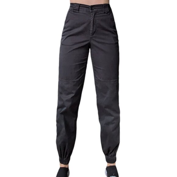 Garage Black Cargo Pants Women Size Small - Picture 1 of 6